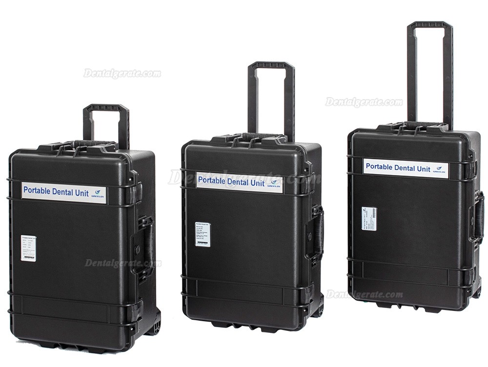Greeloy&reg; GU-P206S Mobile Zahn&auml;rztliche Behandlungseinheit ( Luftverdichter + Aush&auml;rtung Licht + Scaler)